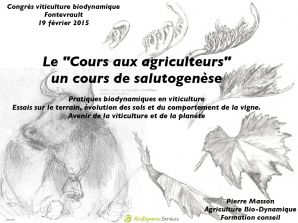 "Le Cours aux agriculteurs", un cours de Salutogenèse