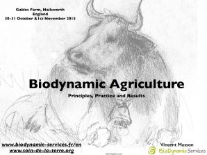 Biodynamic Agriculture Principles, Practice and Results