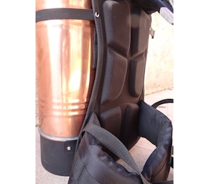 Copper Backpack Sprayer - brass piston system