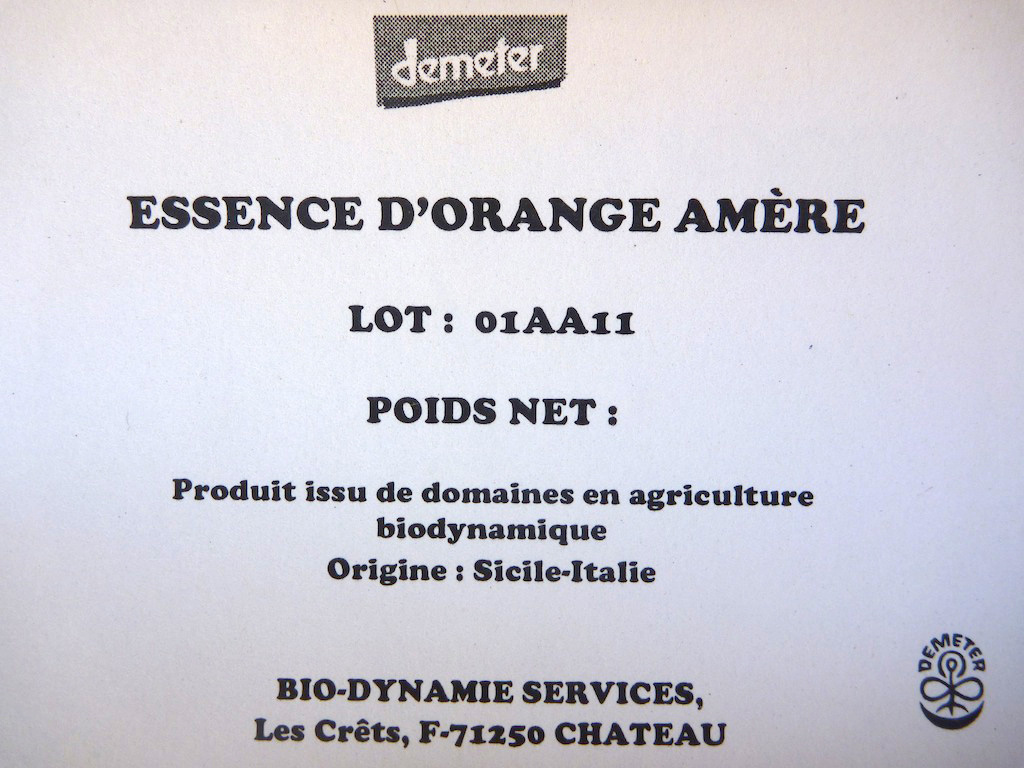 Essence d'orange amère - P1020841